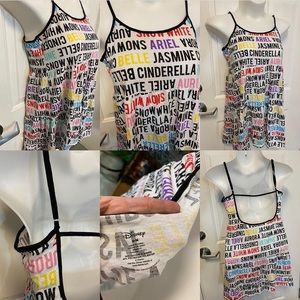 Disney size medium princesses sleepwear